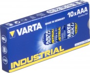 Varta Industrial Alkaline Batterien 10x AAA Micro LR03